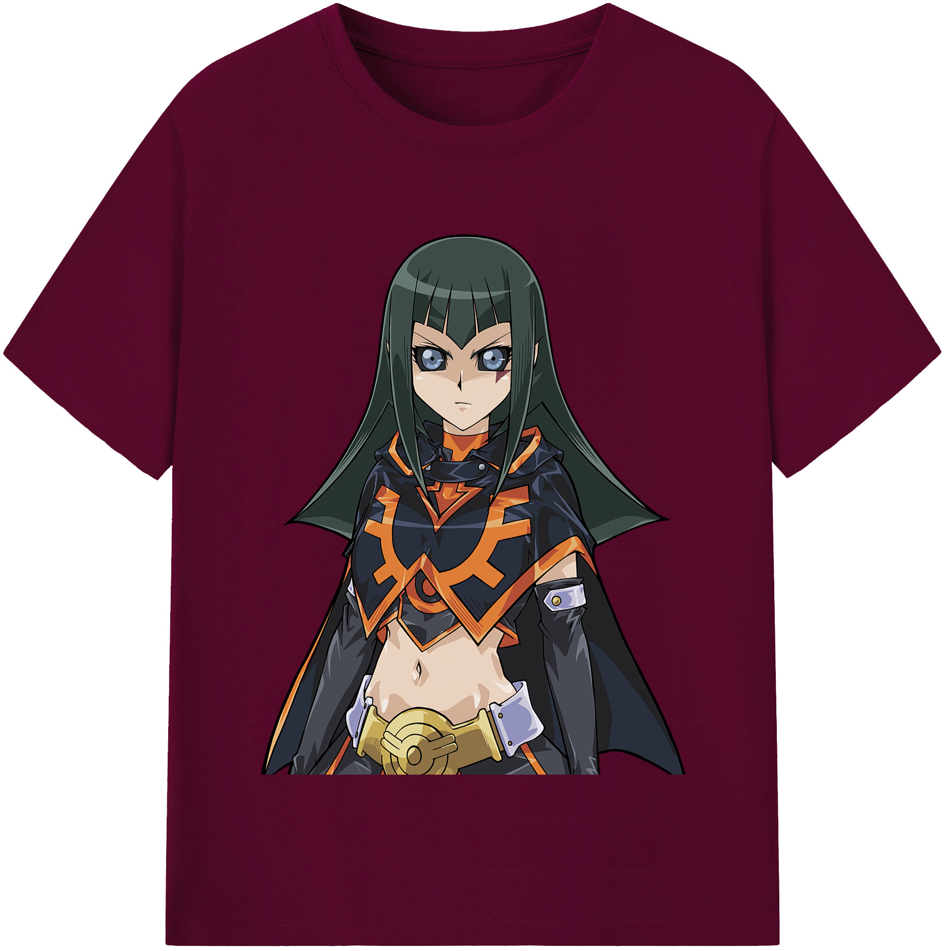（画像用） 遊☆戯☆王 Yu-Gi-Oh! レディースカジュアルプリントTシャツ（綿100％）